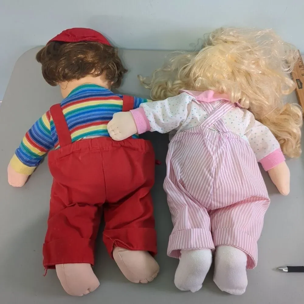 Hasbro My Buddy Doll 1985 and kid sister Vintage Original
